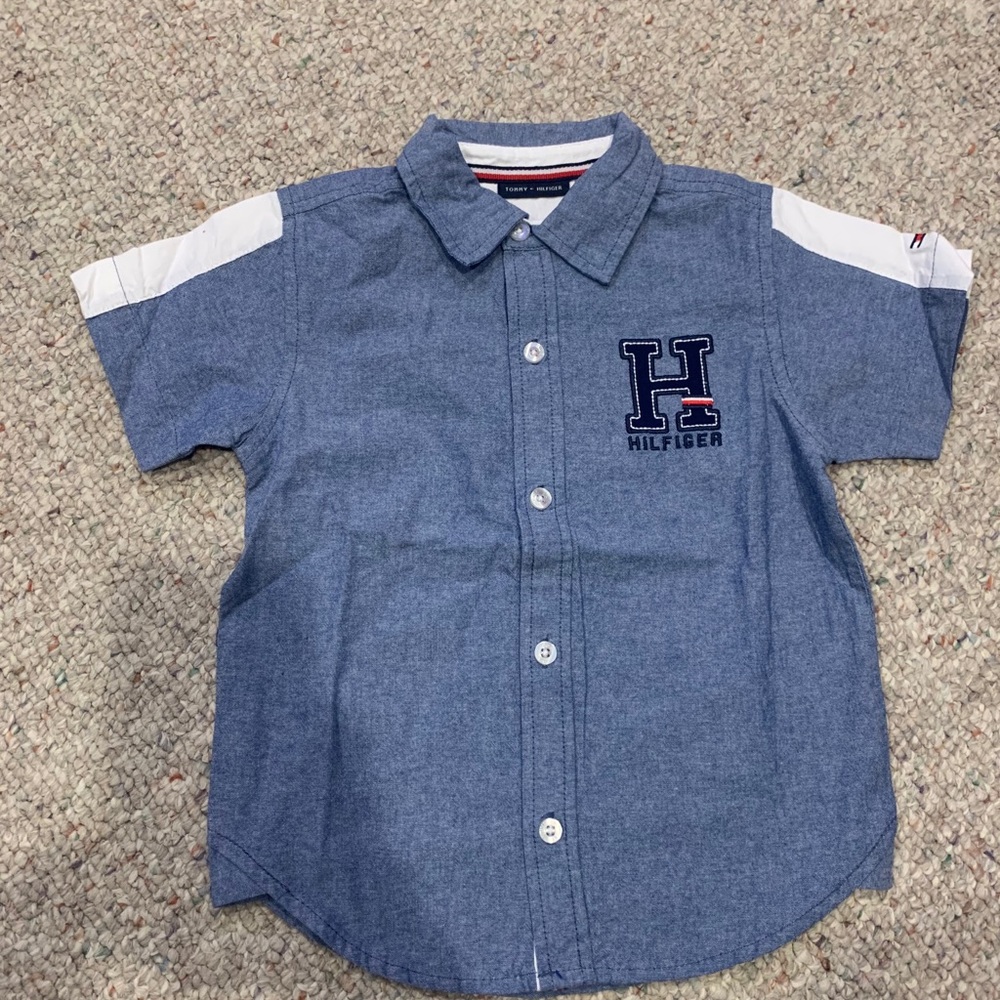 Toddler Boys Tommy Hilfiger Button Down